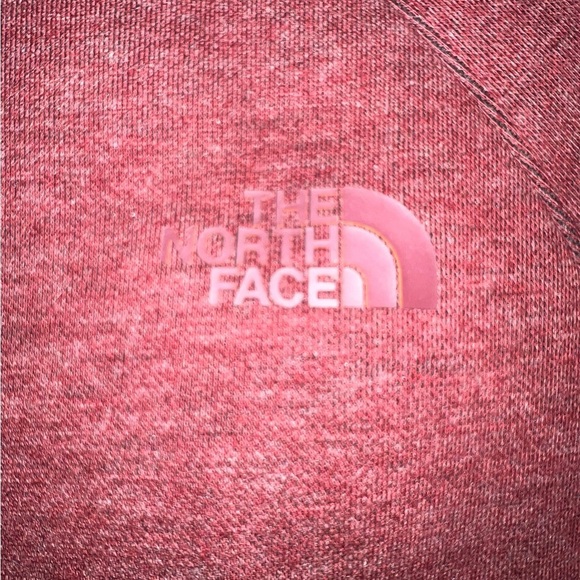 The North Face Red  jacket with Hood and High Collar.Size Medium - Picture 6 of 12